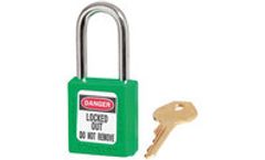 Master Lock - Model 410GRN - 410 - Thermoplastic Safety Padlock