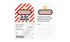 Model S4801 - Self-Laminating Photo ID Safety Tags