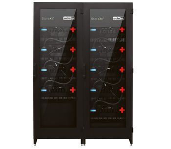 StoraXe - Model SRS series - Lithium Ion Battery Storage Rack Systems