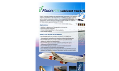 Open Fluon - Lubricant Powder Brochure