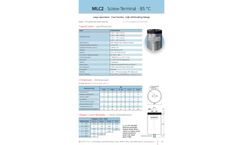  	AIC - Model MLC2 - Plastic Film Capacitor - Brochure