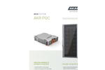 Akasystem AKR - Model POC - Battery Systems Brochure