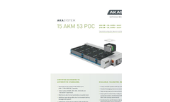 Akasol - Model 15 AKM 53 POC - Lithium Ion Battery Systems Brochure