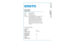 Ensto - Model PB50A-3P-200STD - Phase Balancer Brochure