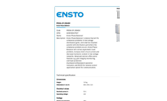 Ensto - Model PB50A-3P-200ADV - Phase Balancer Brochure