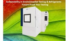 Free Webinar - Join US - Sustainability in Environmental Testing & Refrigerants - Future-Proof Your Testing