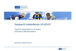 European PV InstallerMonitor - Brochure