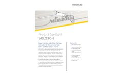 SOL230H - Lead-free Pure Silver Tabbing Conductor Brochure