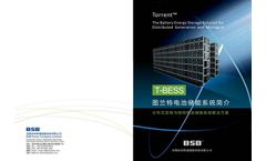 BSB - Model T-BESS - Battery Energy Storage System Brochure