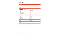 Byson - Model 6343D - Photovoltaic Cables - Brochure