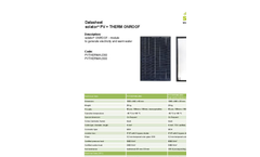 Aufdach - Photovoltaics and Solar Thermal Module - Brochure