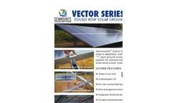 Vector Series 2.0 Double Row Solar Ground Mount Brochure