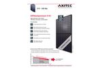AXIblackpremium - Model X HC - 315 - 340 Wp - Monocrystalline Solar Module - Datasheet