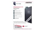 AXIblackpremium - Model XL HC - 350 - 370 Wp - Monocrystalline Solar Module - Datasheet