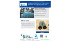 GI Water Tank - Brochure