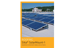 Sika SolarMount-1 - PV Systems on Flat Roofs Datasheet