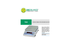  	ABC - Model GAIpar - Digital Analytical Scale with Draught Shield and Tuning Fork System  Brochure