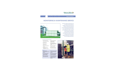 Monitoring & Maintenance Service Brochure