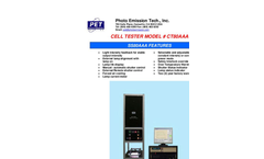 Model CT 80 AAA - Cell Tester - Brochure