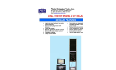 Model CT 150 AAA - Cell Tester- Brochure
