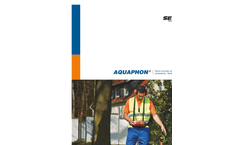 Aquaphon - Model A 200 - Electro-Acoustic Water Leak Detection Device - Brochure