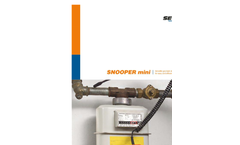 Snooper - Model Mini- Gas Leak Detector- Brochure
