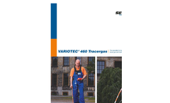 Variotec - Model 460 Tracergas - Leak Detection Device with Tracer Gas and Hydrogen  - Brochure