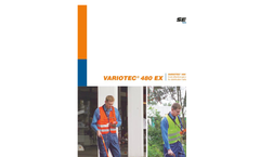 Variotec - Model 480 / 460 / 450 / 400 EX - Measuring Devices for Gas Supply - Brochure