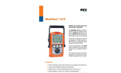Multitec - Model 410 - Multi-Gas Warning Device - Brochure