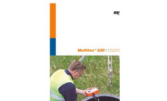 Multitec - Model 520 - Versatile Multi-Gas Warning Device for Workplace Monitoring - Brochure