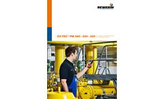 Sewerin - Model EX-TEC PM 580 / 550 / 500 - Portable Gas Concentration Measuring Device - Brochure