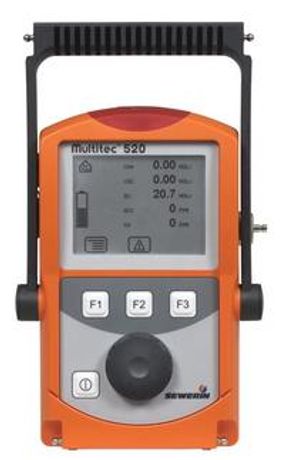 Multitec - Model 520 - Versatile Multi-Gas Warning Device for Workplace Monitoring