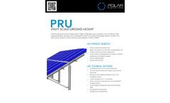 Classified - Model UL2703 - Utility Scale Ground Mount System - Brochure