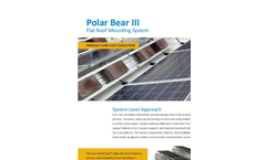 Polar Bear - Model III - Flat Roof Mounting System Brochure