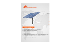 PSG - Fixed Pole Solar Mount Systems - Brochure