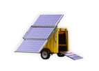 PSG - Model Micro 3000 Series - Solar Photovoltaic Charge Trailer with Storage