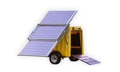 PSG - Model Micro 3000 Series - Solar Photovoltaic Charge Trailer with Storage