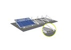 S:FLEX - Flat Roof Ballast Mounting System for PV Modules