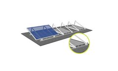 S:FLEX - Flat Roof Ballast Mounting System for PV Modules
