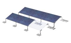 S:FLEX LEICHTmount - Model G S/EW - Aerodynamic Racking System for Solar Installations
