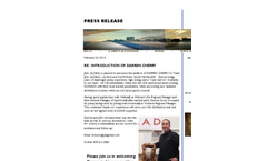 JDA Global Introduces Darren Cherry Brochure
