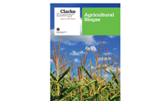 Agricultural Biogas and CHP / Cogeneration - Brochure