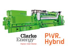 Clarke Energy Supplies J620 Gas Engine Generators for PWR Hybrid to Power Mt Magnet Gold Mine