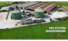 Zuccato Energia - ORC System for biogas engine