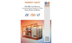  Model ZE 150 LT - Energy Production Modules Brochure