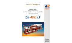  Model ZE 400 LT - Energy Production Modules Brochure