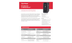 Cybershield - Model DTC50U12V - Indoor FTTx Telecom - Datasheet