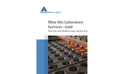 Metallurgical Testwork Services Brochure