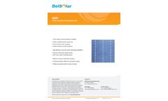 DelSolar - Model D6N - Multi-Crystalline Photovoltaic Solar Cell - Datasheet