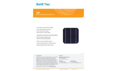 DelSolar - Model D6F - Mono-Crystalline Photovoltaic Solar Cell - Datasheet